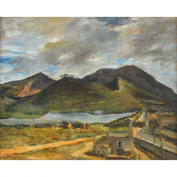 Giovanni Brancaccio — Landschaft bei Pozzuoli.