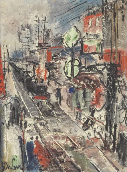 Eugène Paul — Gare de Bois-Colombes