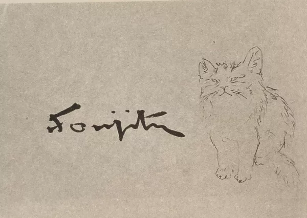 Tsugouharu Foujita — Le chat