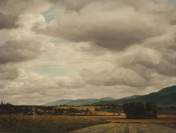 Michel Trapezaroff — Paysage de campagne