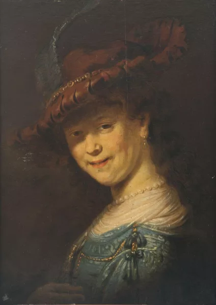 Rembrandt — D’après Rembrandt van Rijn — Portrait de Saskia