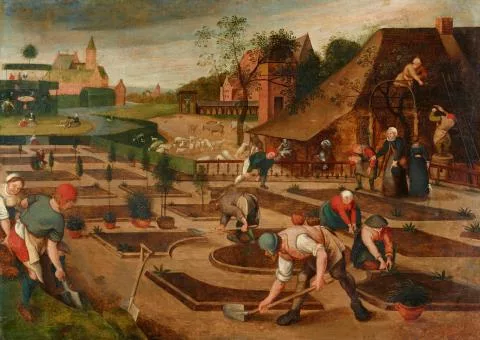 Abel Grimmer — Vier Gemälde der Jahreszeiten