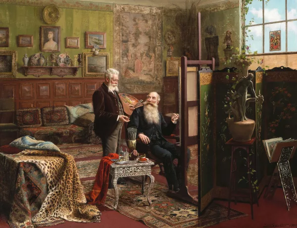 Carl Johann Spielter — Im Atelier