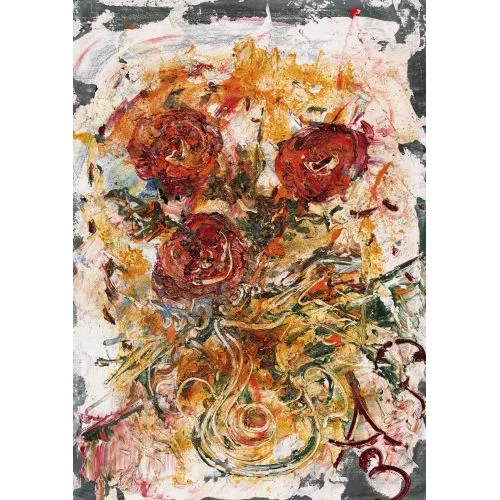 Anatoly Zverev — Nature morte aux fleurs