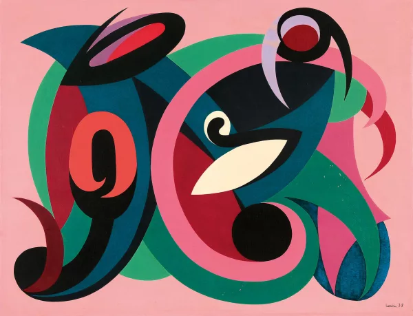 Auguste Herbin — Composition, 1938