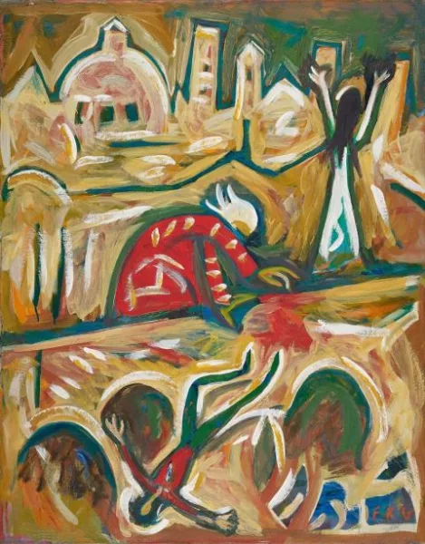 Friedrich Karl Gotsch — Florentinische Tragödie