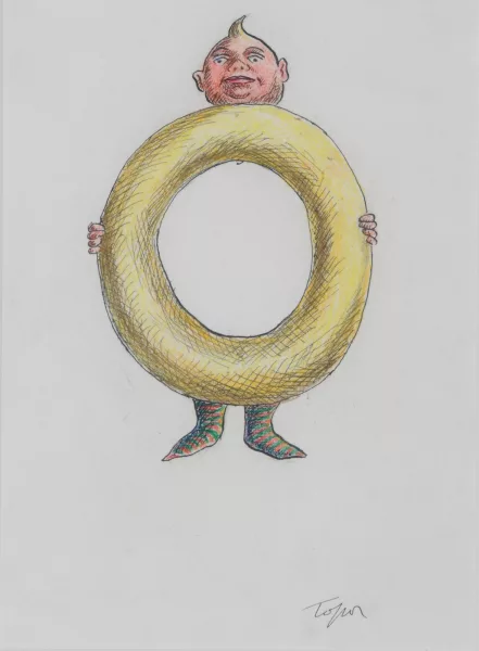 Roland Topor — "O"