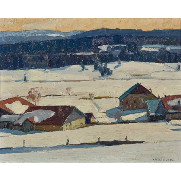 Robert Fernier — "Fermes Jurassiennes (La Planée)".
