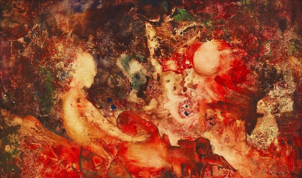 argentinar jatorriko frantses pintorea — Figure femminili (circa 1960)