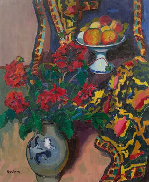 Auguste Herbin — Blumen und Früchte, 1905