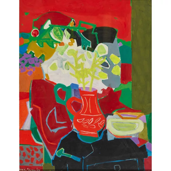 Roger Bezombes — "Bouquet champêtre".