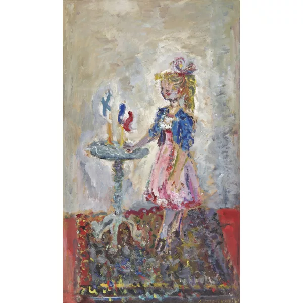 Constantin Terechkovitch — Portrait de la fille de l'artiste.