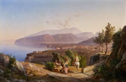 Carl Wilhelm Götzloff — Blick auf Sorrent