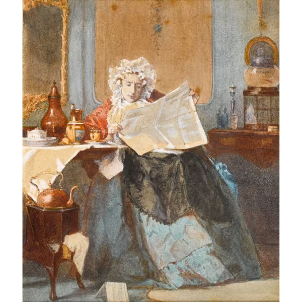 Alexander Hugo Bakker Korff — "Die Morgenlektüre".