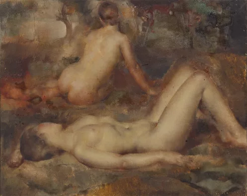 Grigory Gluckmann — Deux nus, 1934