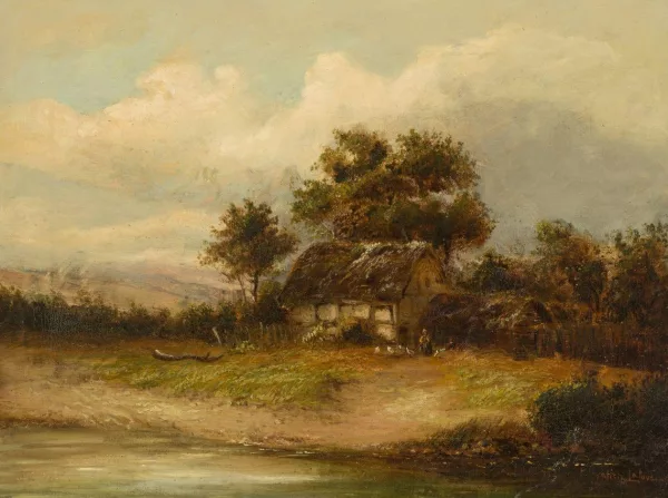 Eugène Galien — Paesaggio animato