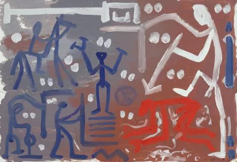 A. R. Penck — Sans titre