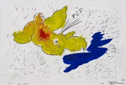 Rainer Fetting — Pup à la chia, 1983
