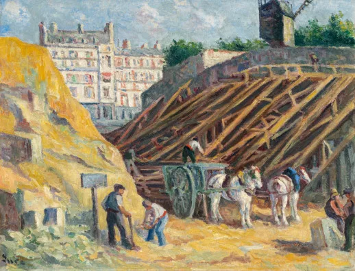 Maximilien Luce — Travaux à Paris