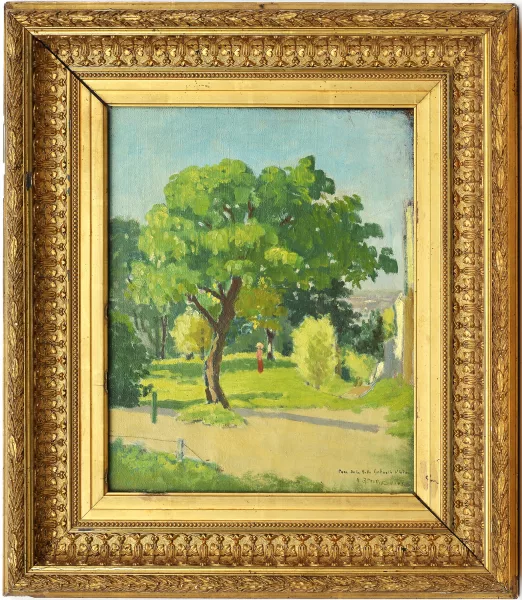 Augustin Grass-Mick — The park of La Belle Gabrielle