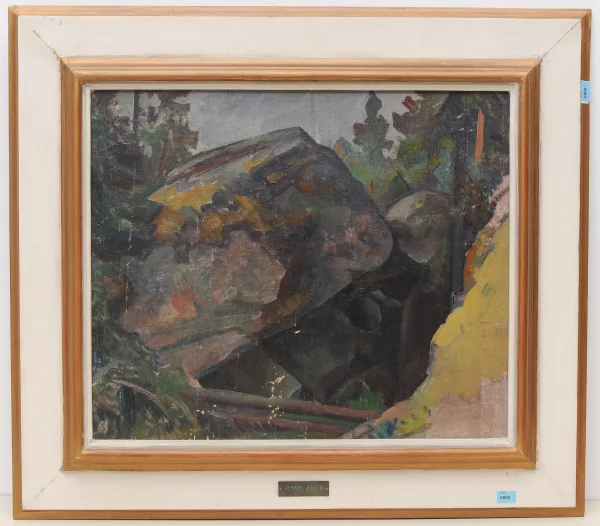 Ilmari Aalto — Attribué à Aalto, Ilmari — zugeschrieben Felsige Landschaft