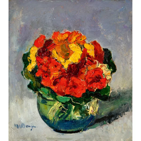 Kees van Dongen — Bouquet de capucines