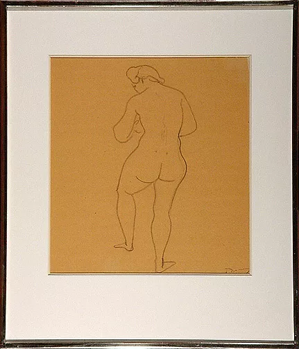 André Derain — Femme nue de dos