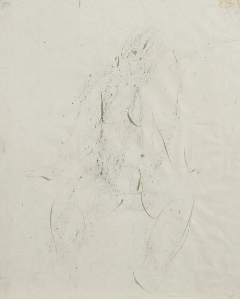 Jean Fautrier — Nu féminin