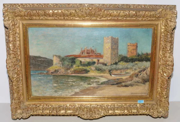 Gaston Roullet — Paysage côtier