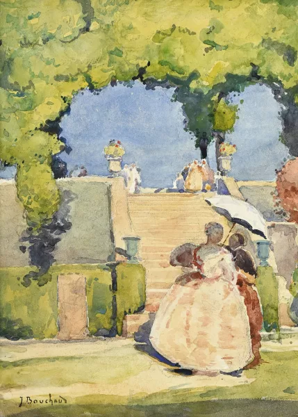 Jean Bouchaud — Dame à l'ombrelle