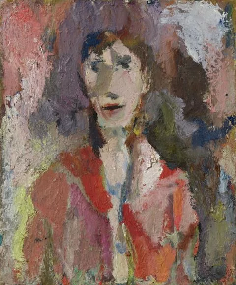 Eugène Leroy — Portrait de Valentine