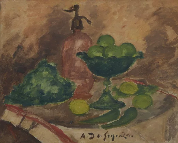 André Dunoyer de Segonzac — Nature morte à la bouteille de siphon