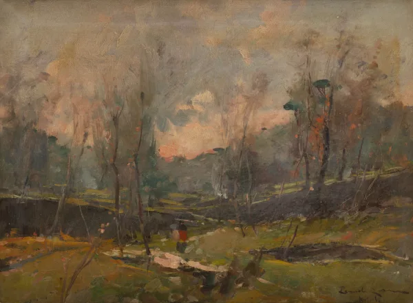 Romolo Leone — Paysage italien