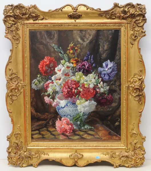 Louise Fraenkel-Hahn — Nature morte aux fleurs