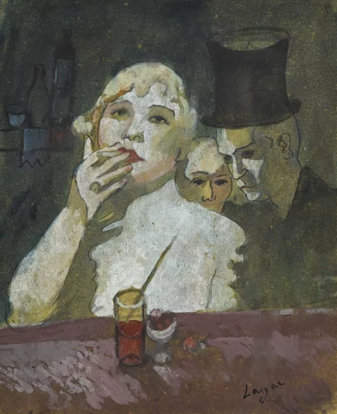 Celso Lagar — Femme au bar