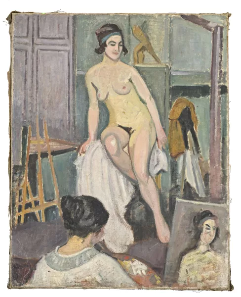 Jean Puy — Femme posant nue