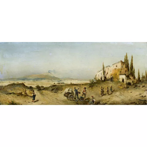 Robert Alott — « L'Etna en Sicile ».