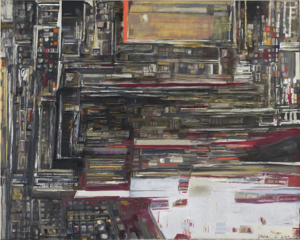 Maria Helena Vieira da Silva — "Fenêtre sur cour",