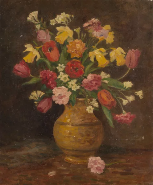 Camille Matisse — Nature morte aux fleurs