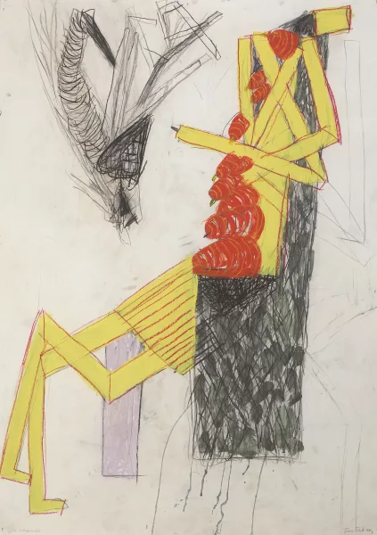 Tone Fink — gelbe ROTZITZENFRAU