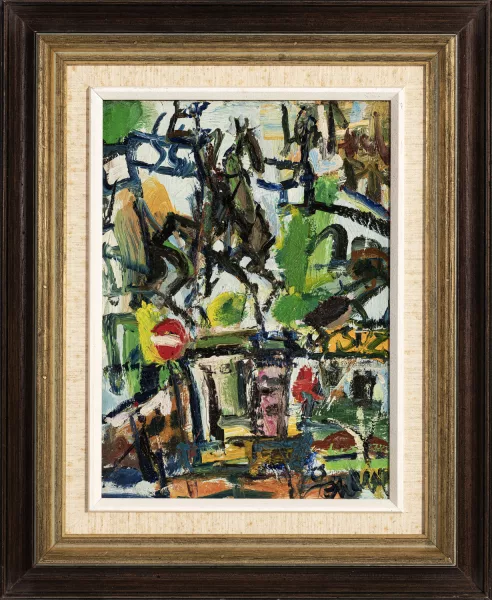 Eugène Paul — « La place de Neuve »,