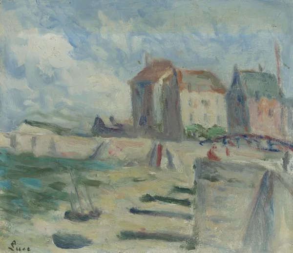 Maximilien Luce — Le bassin au Tréport