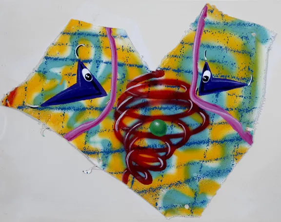 Kenny Scharf — Enter/Stop, 1984