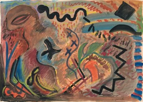A. R. Penck — Sans titre