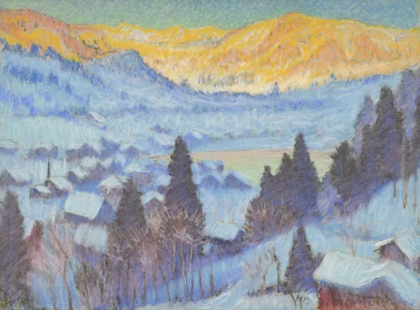 William S. Horton — Gstaad à l'aube