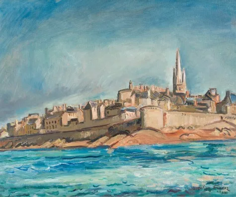 Othon Friesz — Ansicht von Saint-Malo, 1934