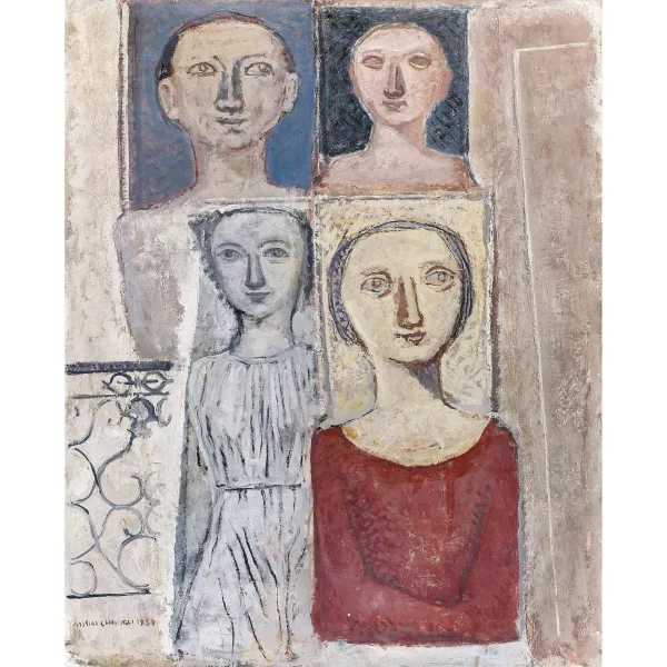 Massimo Campigli — Les pénates 5