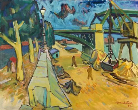 Ernst Mollenhauer — Alter Hafen Düsseldorf