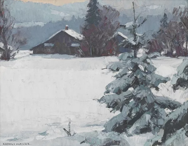 Robert Fernier — L'hiver aux Prises