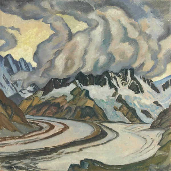 Adrian Allinson — Aletschgletscher